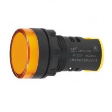 220V 22mm Amber LED Indicator